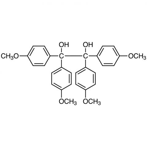 1,1,2,2-Tetrakis(4-methoxyphenyl)-1,2-ethanediol Chemical Structure