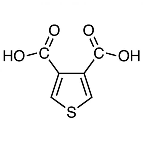 3,4-Thiophenedicarboxylic Acid Chemical Structure