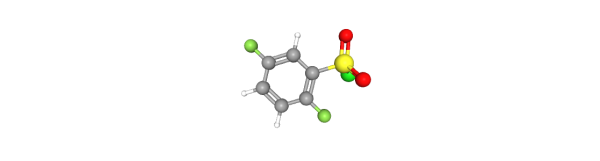 2,5-Difluorobenzenesulfonyl chloride Chemical Structure