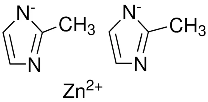 Zinc 2-methylimidazole MOF (ZIF-8) Chemical Structure