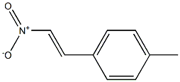 trans-4-Methyl-β-nitrostyrene Chemical Structure