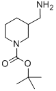 Tert-butyl 3-(aminomethyl)piperidine-1-carboxylate Chemische Struktur
