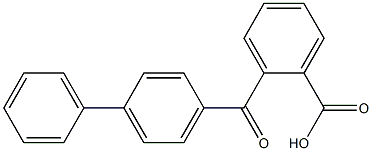 Ｏ-(4-Biphenylylcarbonyl)Benzoic Acid Chemical Structure