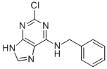 N-Benzyl-2-chloro-9H-purin-6-amine Chemical Structure