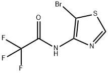 N-(5-Bromothiazol-4-yl)-2，2，2-trifluoroacetamide Chemical Structure