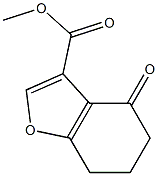 Methyl 4-oxo-4，5，6，7-tetrahydro-1-benzofuran-3-carboxylate Chemical Structure