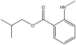 Isobutyl 2-(Methylamino)benzoate  Chemical Structure