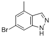 6-bromo-4-methyl-1H-indazole Chemical Structure