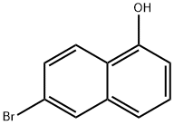 6-Bromo-1-hydroxynaphthalene Chemische Struktur