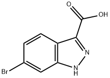 6-Bromo-1H-indazole-3-carboxylic acid Chemical Structure