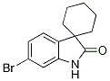 6'-Bromo-1'，2'-dihydrospiro[cyclohexane-1，3'-indole]-2'-one Chemical Structure