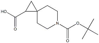 6-Boc-6-azaspiro[2.5]octane-1-carboxylic Acid Chemical Structure