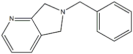 6-Benzyl-6，7-dihydro-5H-pyrrolo[3，4-b]pyridine Chemical Structure