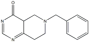 6-benzyl-5，6，7，8-tetrahydropyrido[4，3-d]pyriMidin-4(4aH)-one التركيب الكيميائي