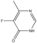 5-Fluoro-6-methylpyrimidin-4-ol Chemical Structure