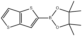 4，4，5，5-Tetramethyl-2-(thieno[3，2-b]thiophen-2-yl)-1，3，2-dioxaborolane Chemical Structure