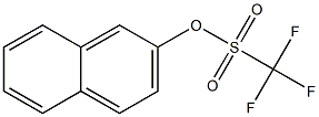 2-Naphthyl Trifluoromethanesulfonate 化学構造