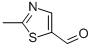 2-methylthiazole-5-carbaldehyde Chemische Struktur