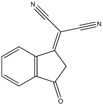 2-(3-oxoinden-1-ylidene)propanedinitrile Chemical Structure