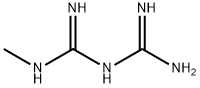 1-Methylbiguanide 化学構造