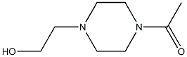 1-[4-(2-Hydroxyethyl)-1-piperazinyl]ethanone 化学構造