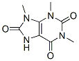 1，3，9-Trimethyluric acid Chemische Struktur