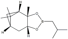 (3aS，4S，6S，7aR)-2-Isobutyl-3a，5，5-trimethylhexahydro-4，6-methanobenzo[d][1，3，2]dioxaborole  Chemical Structure
