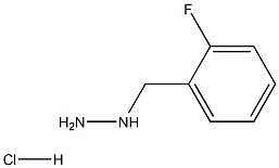(2-Fluorobenzyl)hydrazine Hydrochloride Chemical Structure