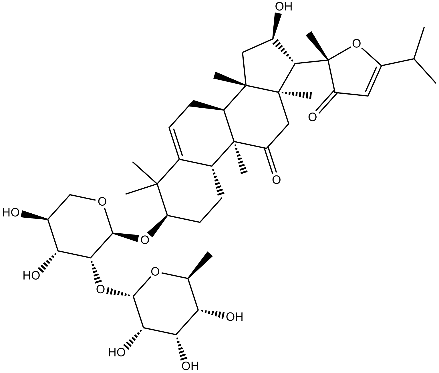 Picfeltarraenin IA Chemische Struktur