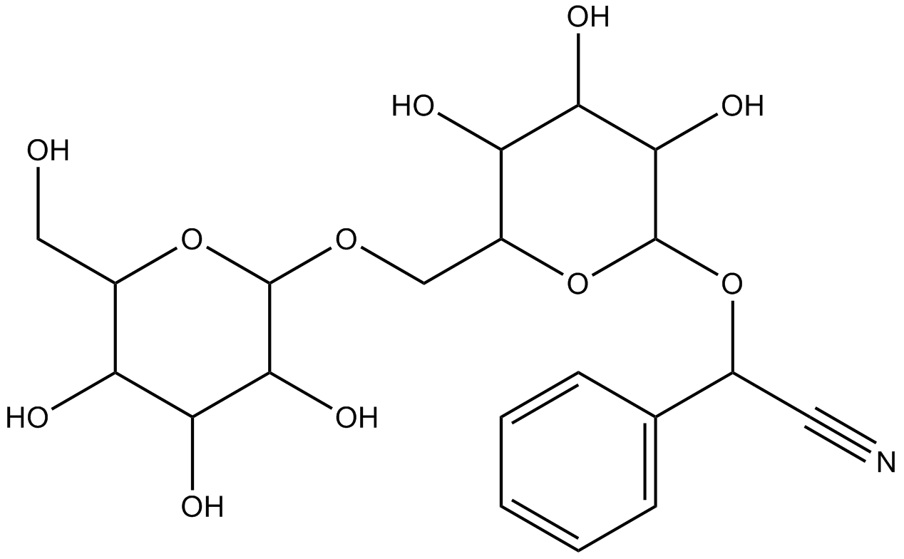 Amygdalin  Chemical Structure