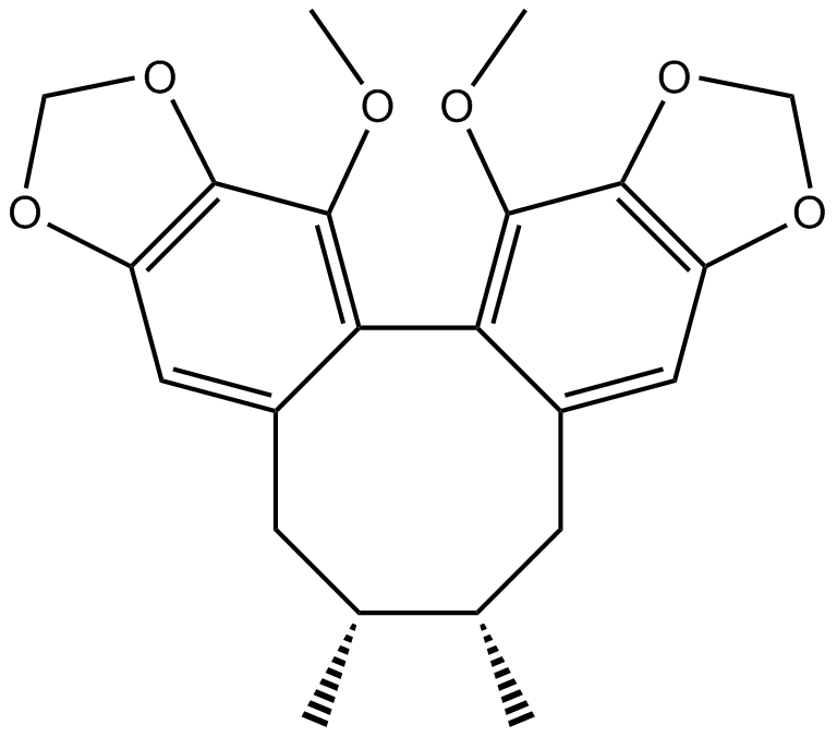 Schisandrin C  Chemical Structure