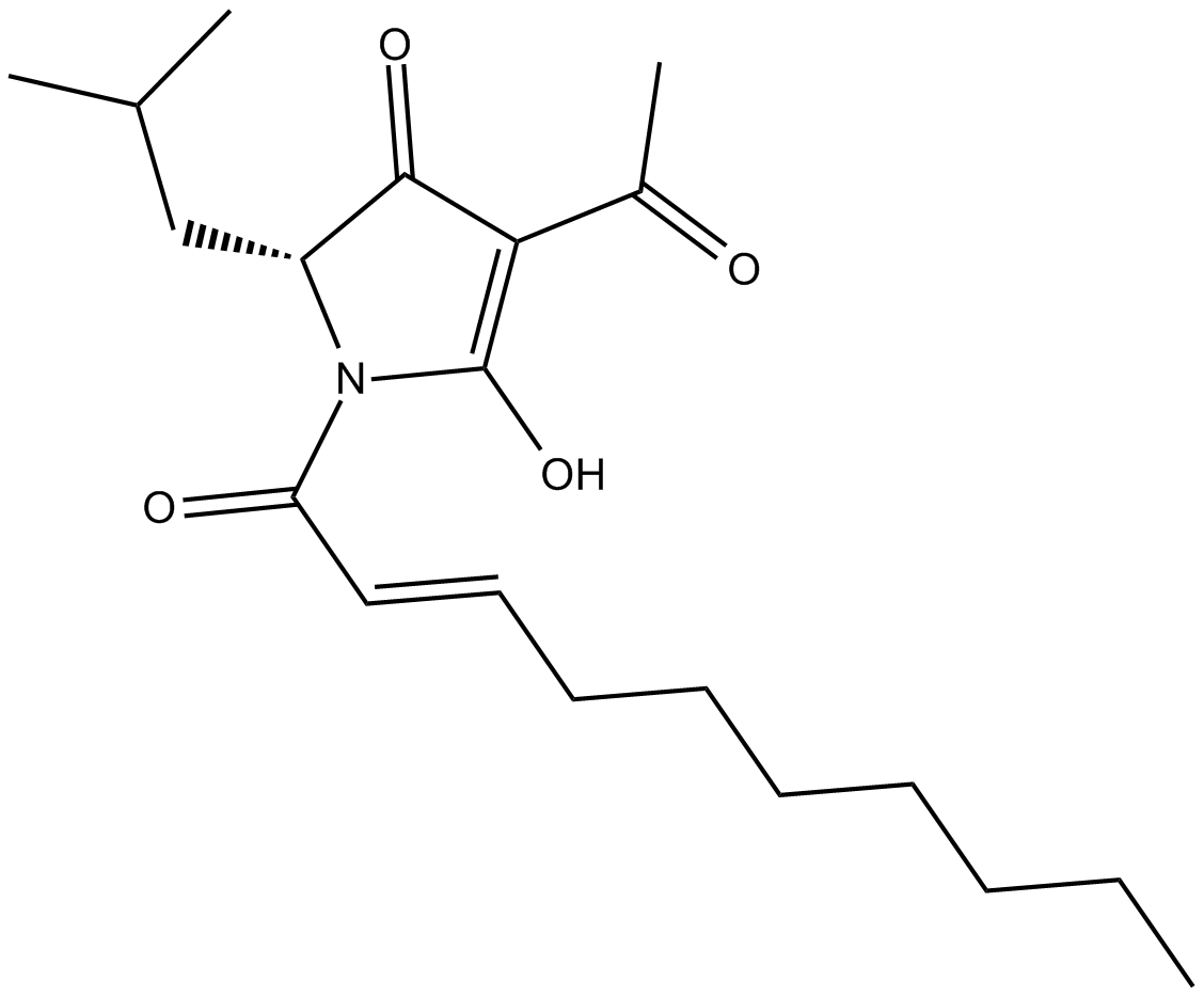 Reutericyclin التركيب الكيميائي