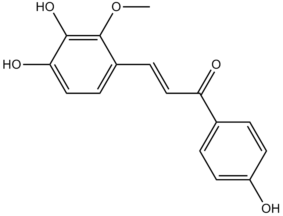 Licochalcone B 化学構造
