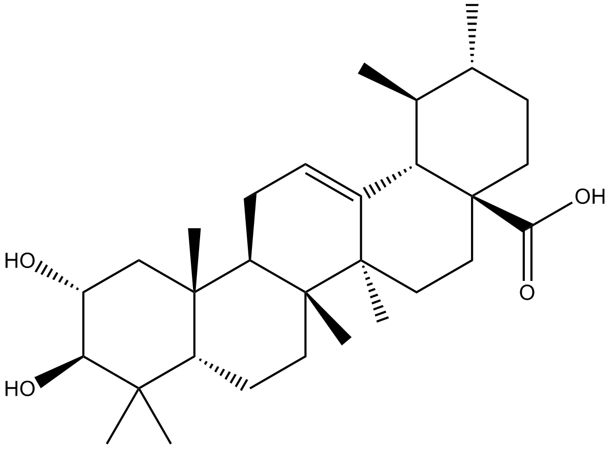 Corosolic Acid  Chemical Structure