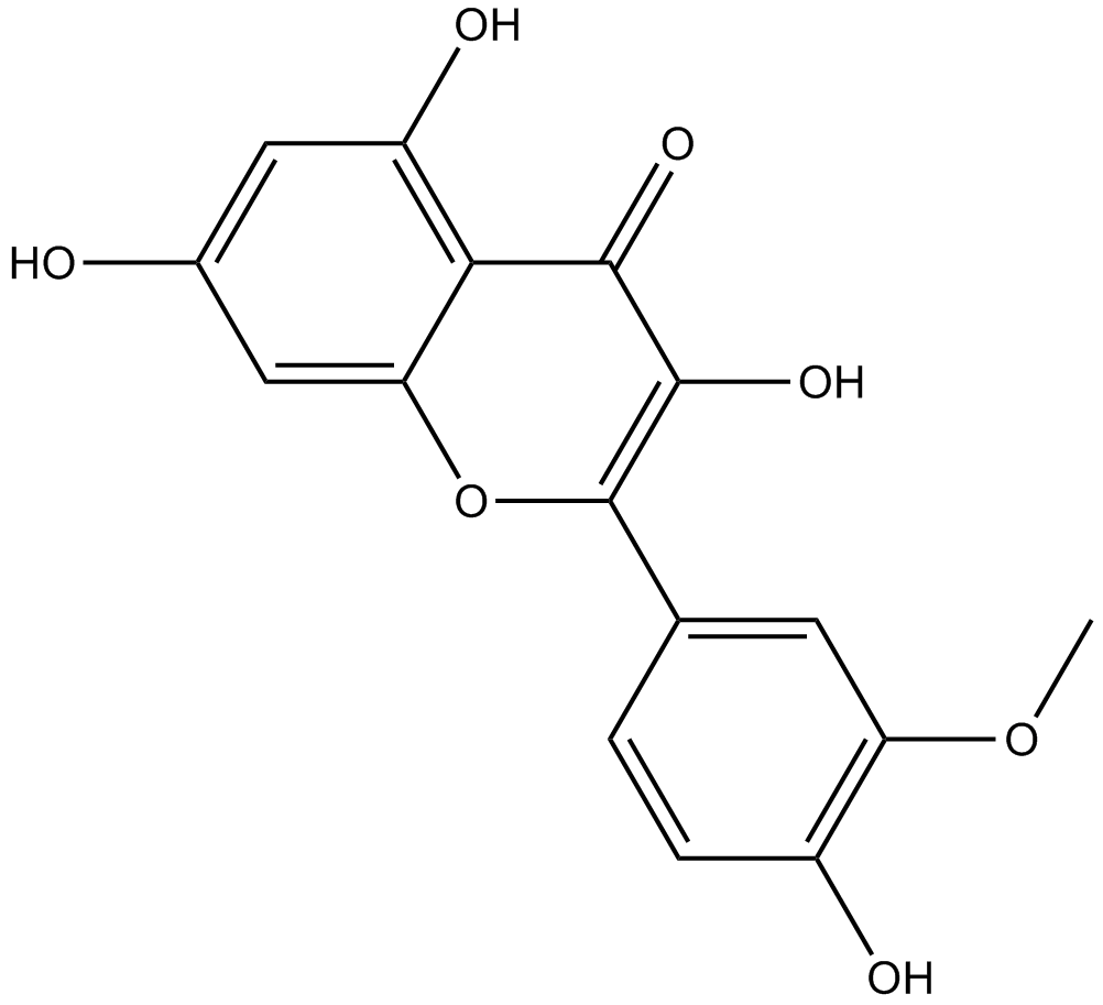 Isorhamnetin  Chemical Structure