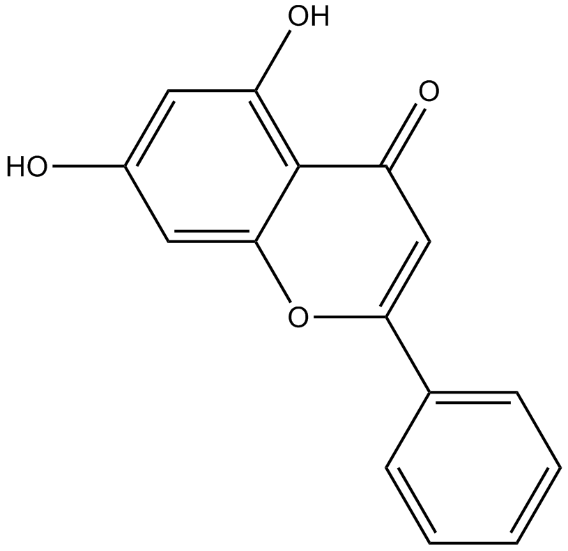 Chrysin  Chemical Structure
