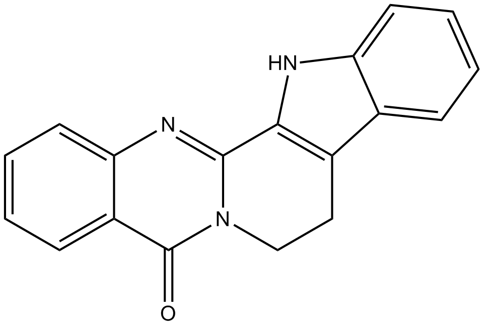 Rutaecarpine Chemische Struktur