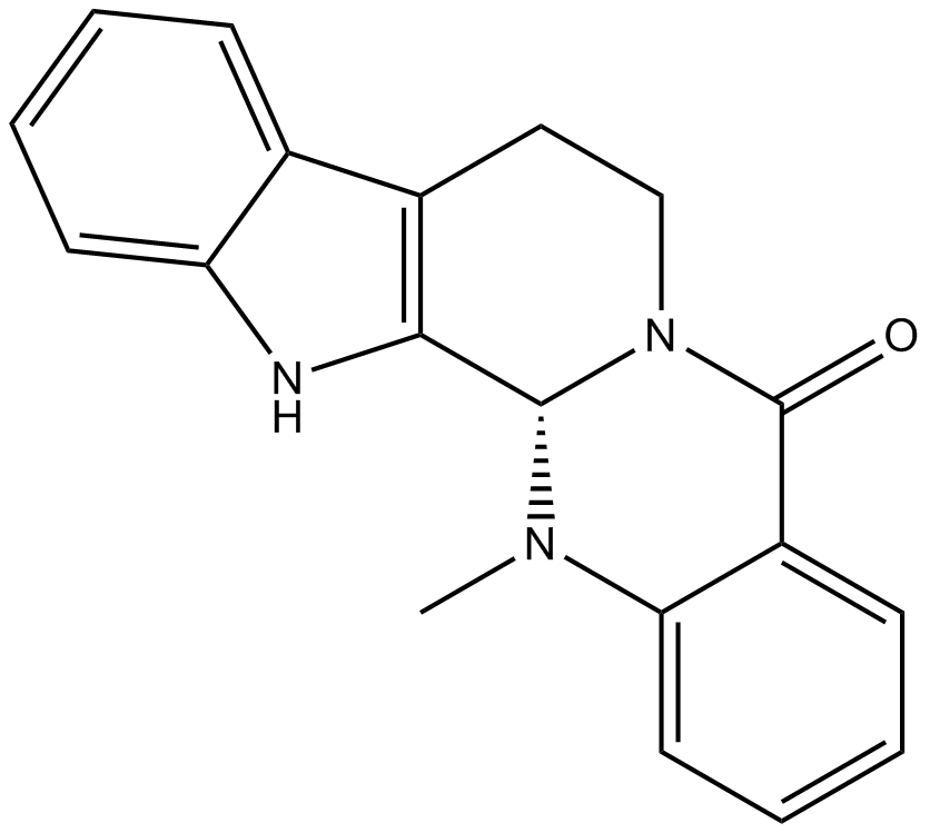 Evodiamine Chemische Struktur