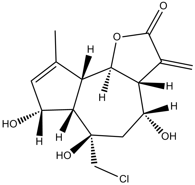 Eupalinilide D Chemische Struktur