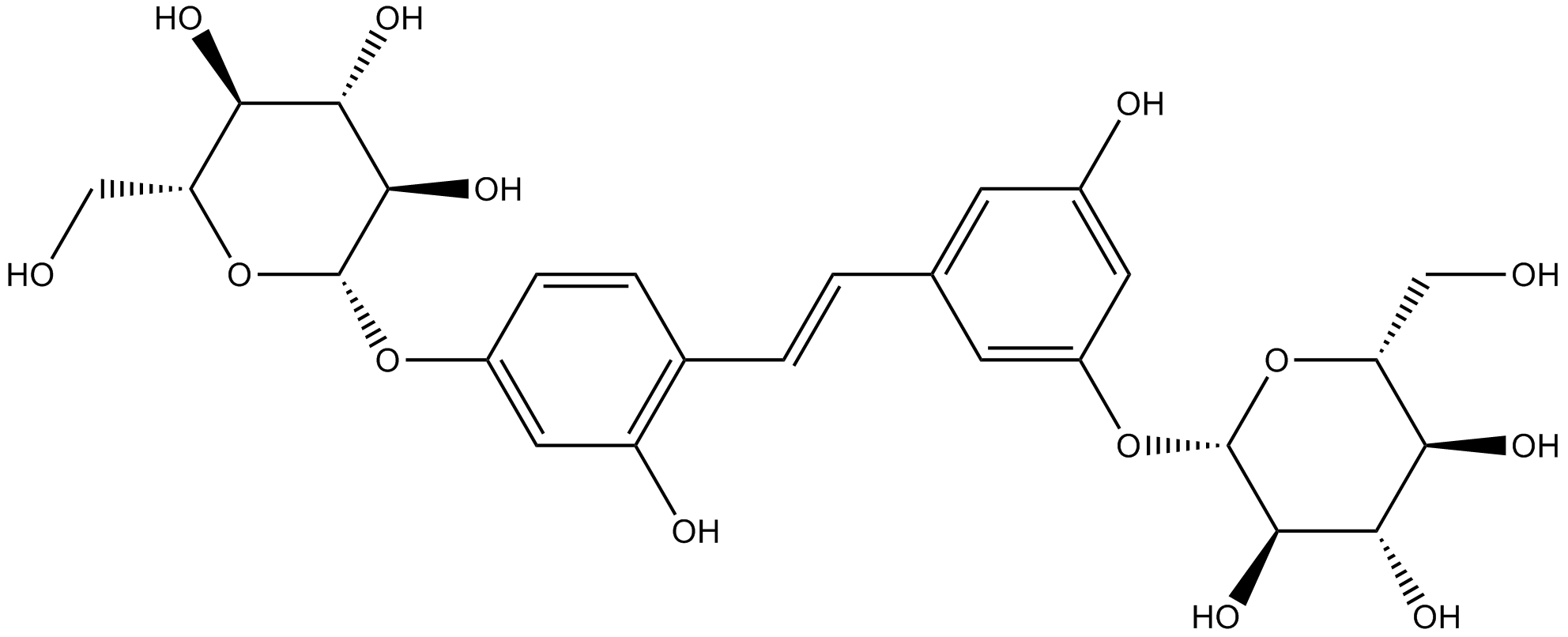 Mulberroside A  Chemical Structure