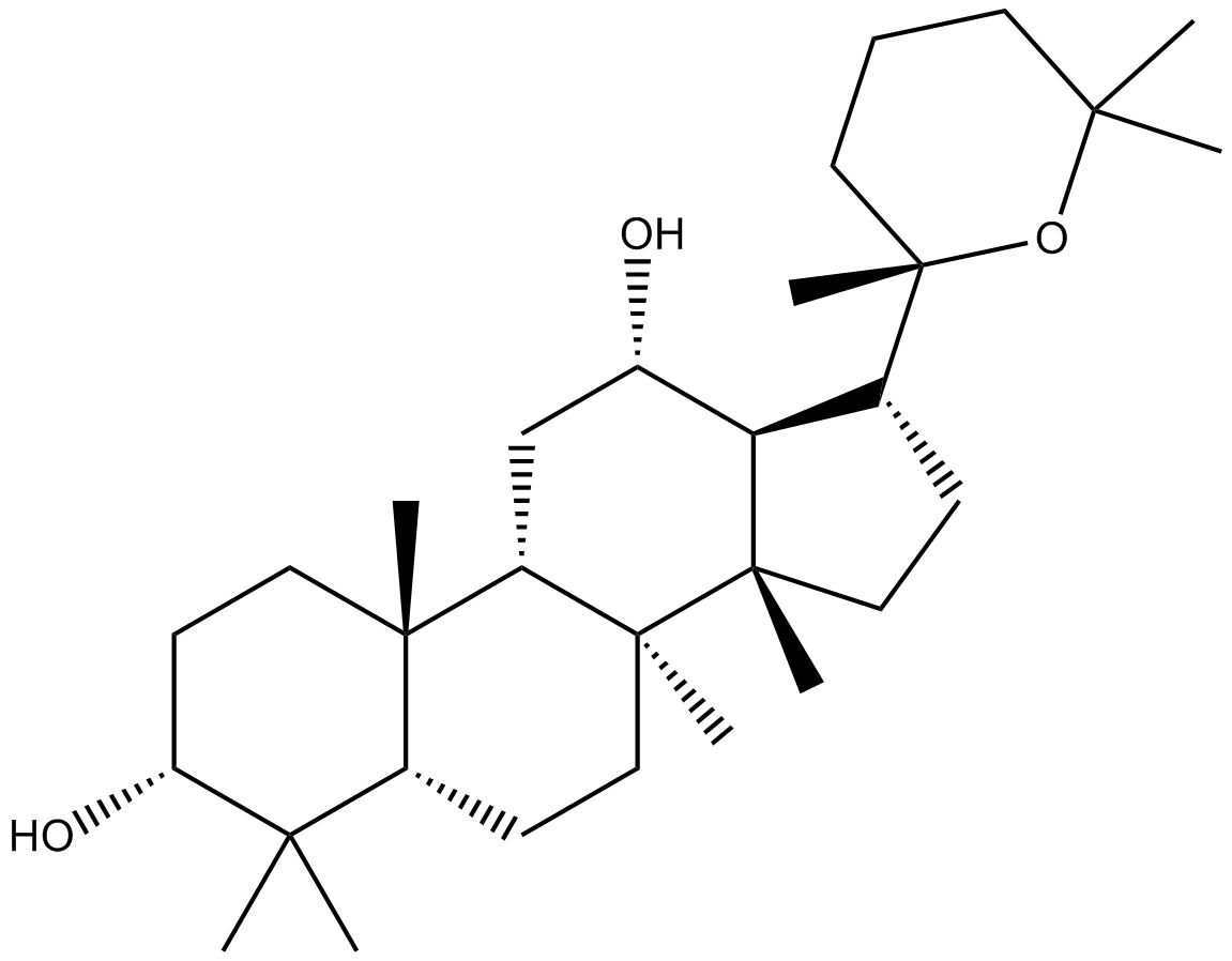 Panaxadiol التركيب الكيميائي