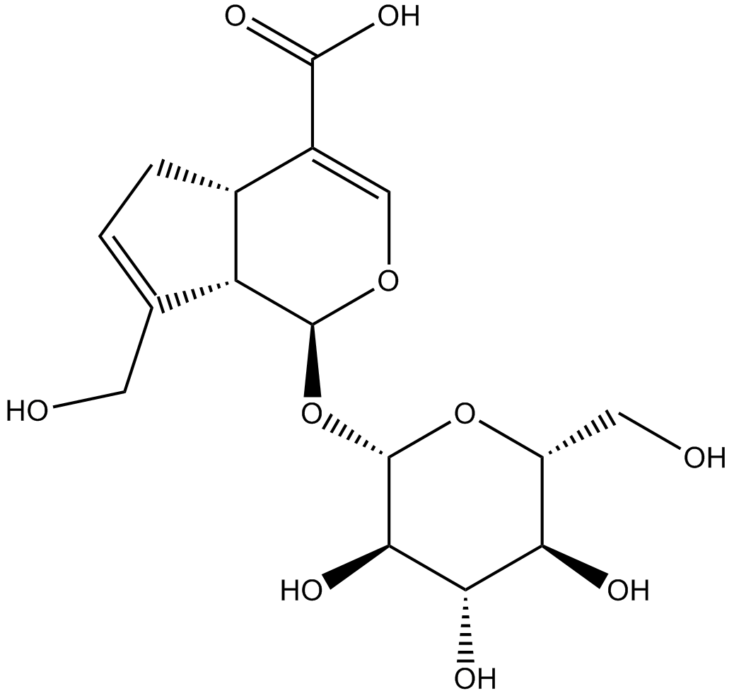 Geniposidic acid التركيب الكيميائي