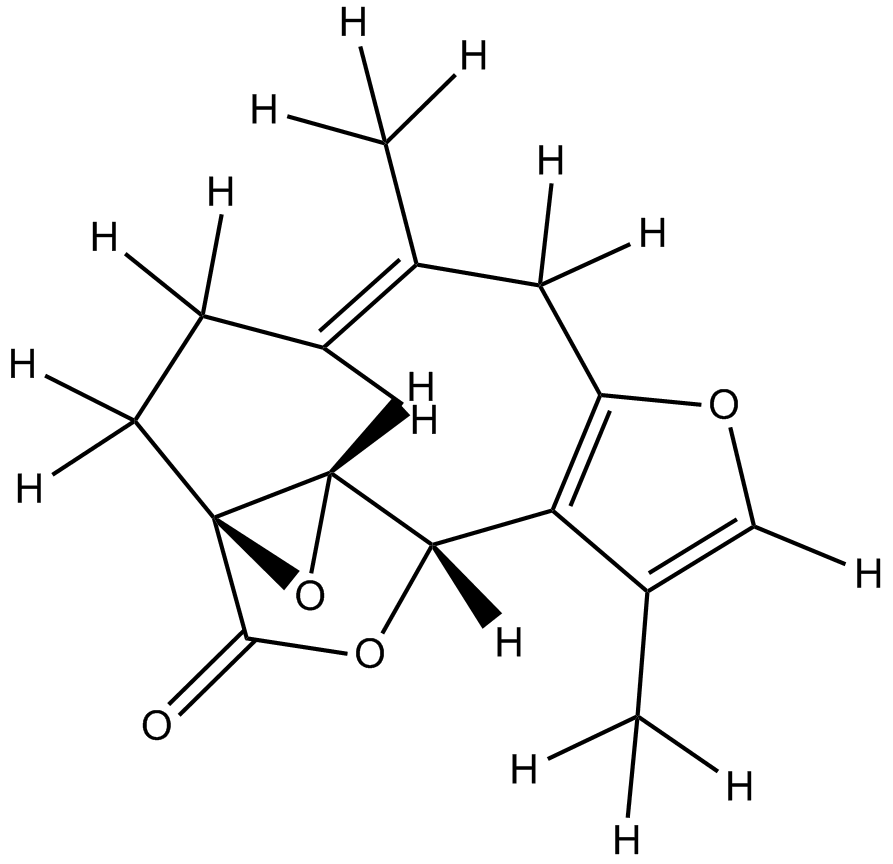 Linderane 化学構造