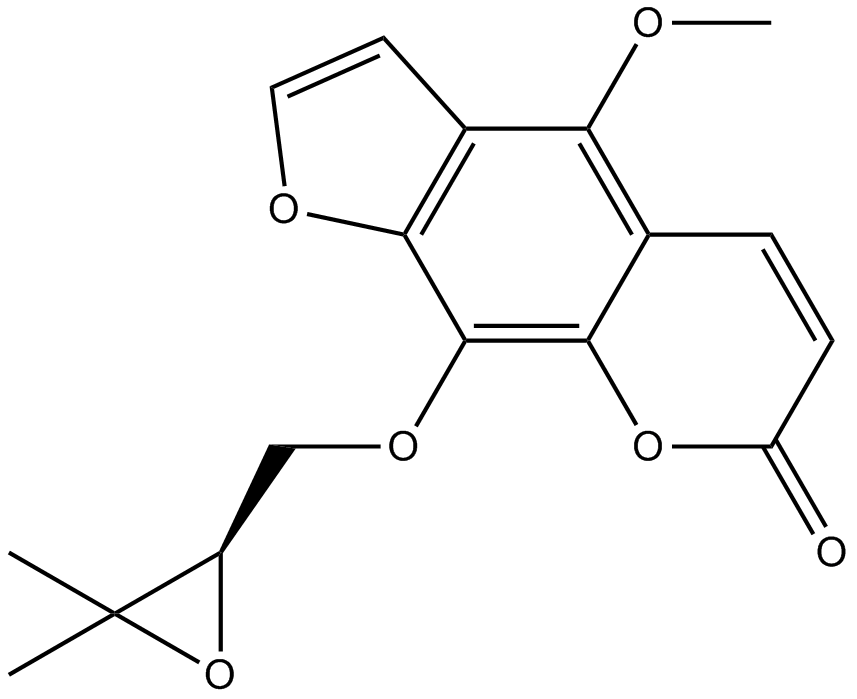 Byakangelicol  Chemical Structure