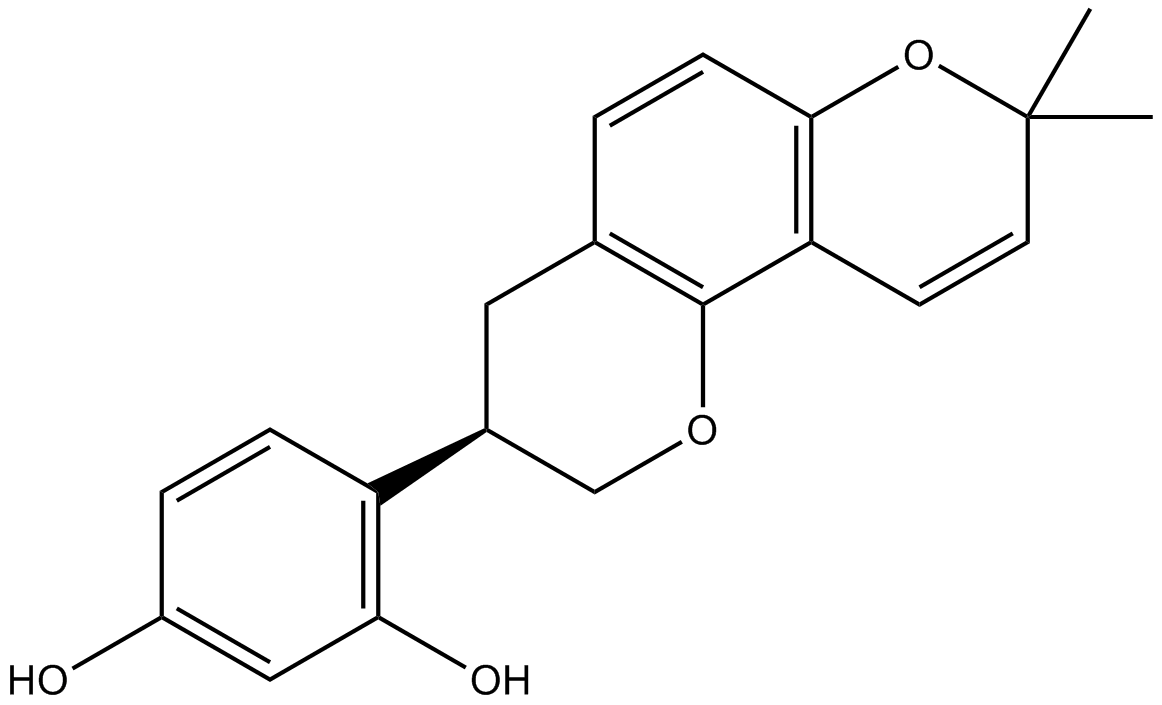 Glabridin  Chemical Structure