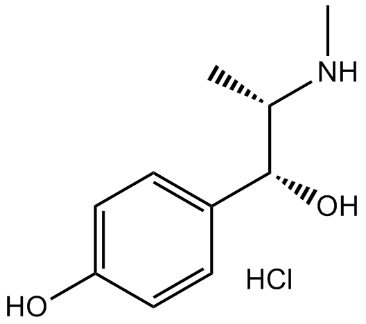 4-hydroxyephedrine hydrochloride التركيب الكيميائي