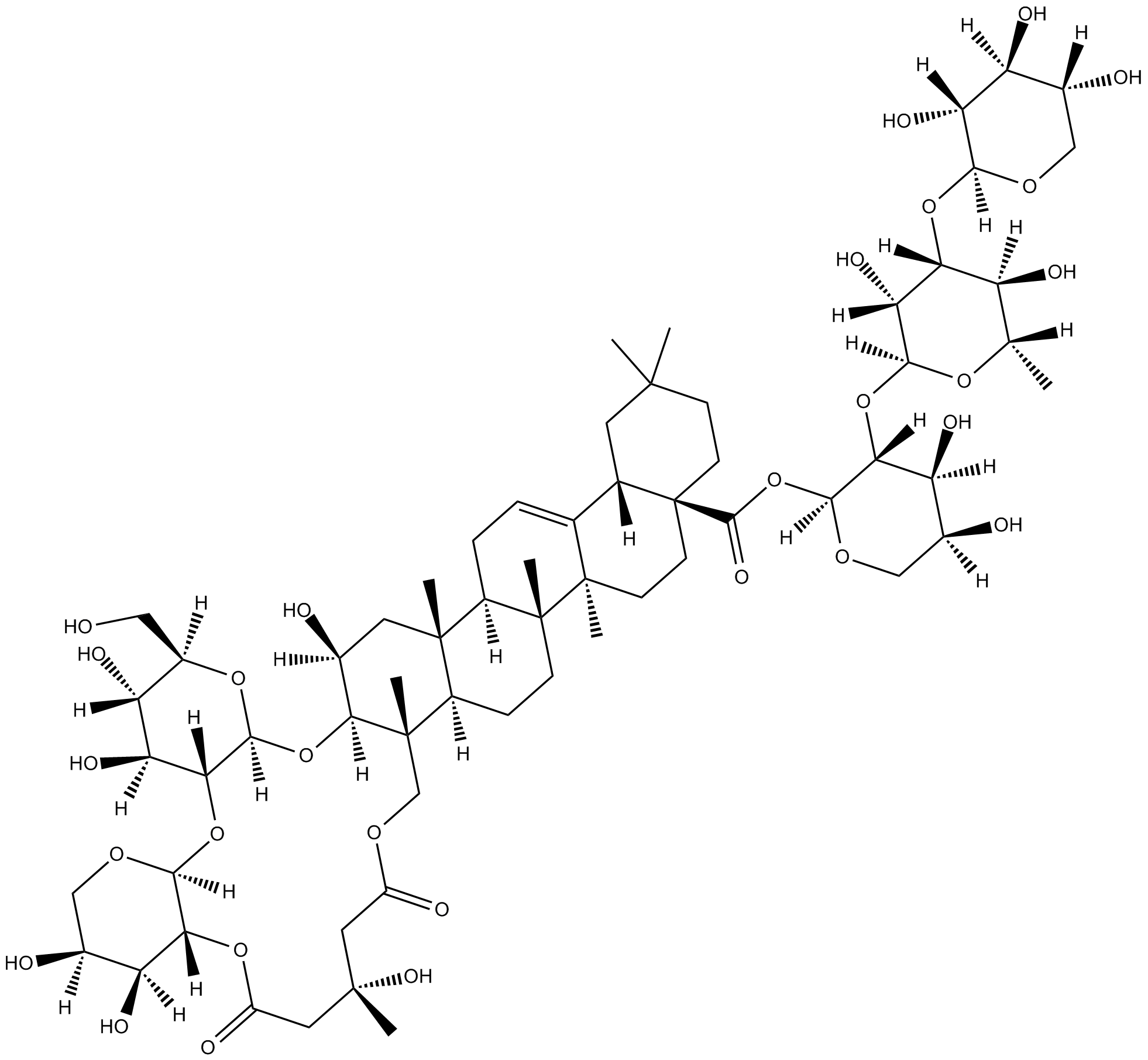 Tubeimoside I Chemical Structure