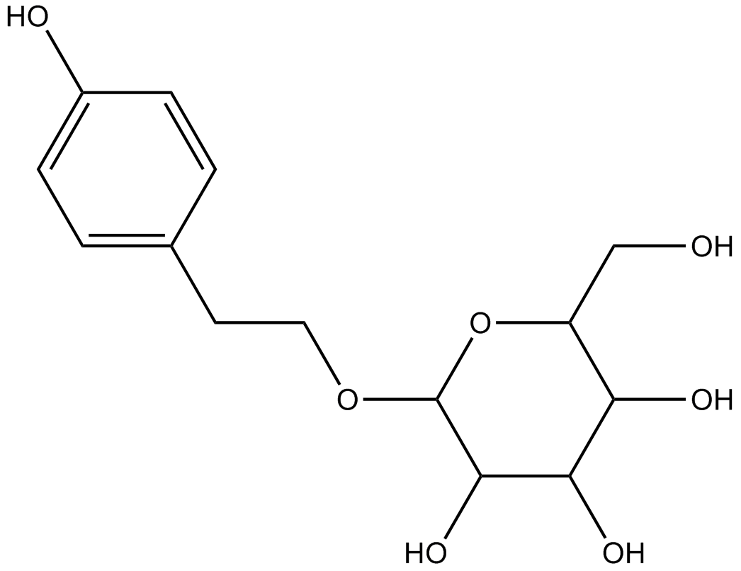 Salidroside Chemische Struktur