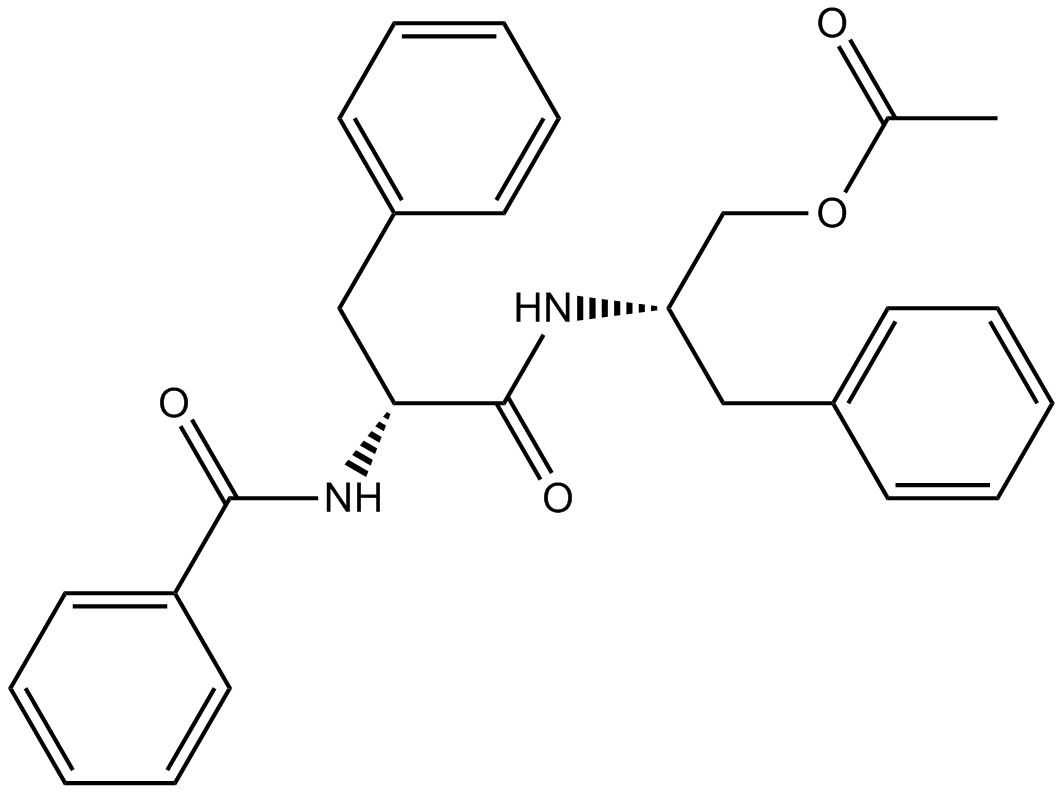 Aurantiamide acetate  Chemical Structure