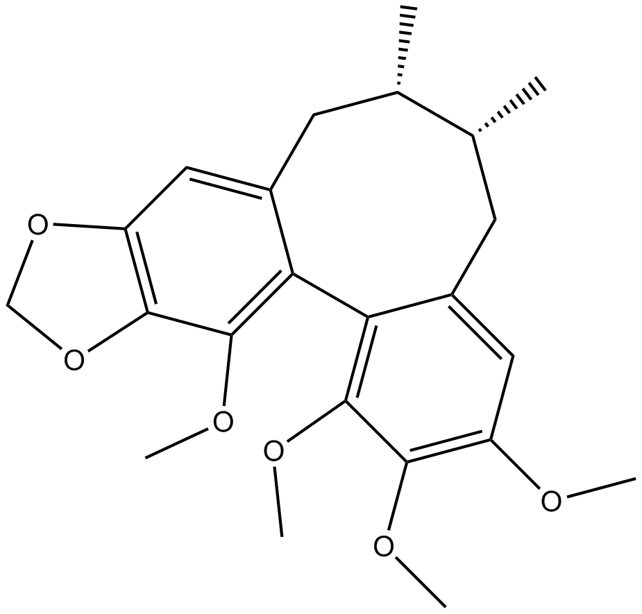 Schizandrin B  Chemical Structure